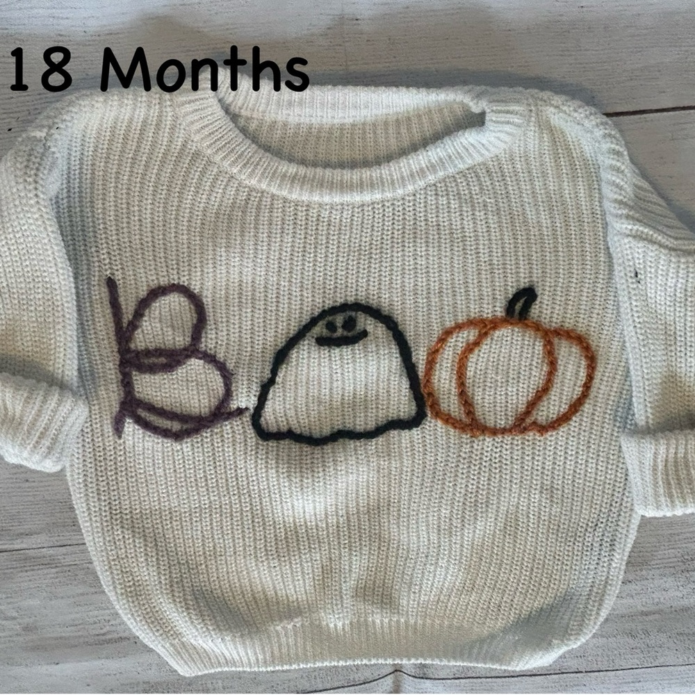 Homemade Halloween Sweater